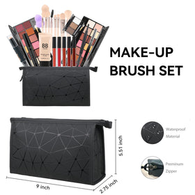 KARUIZI kit packed in cosmetic bag showing portability and travel convenience