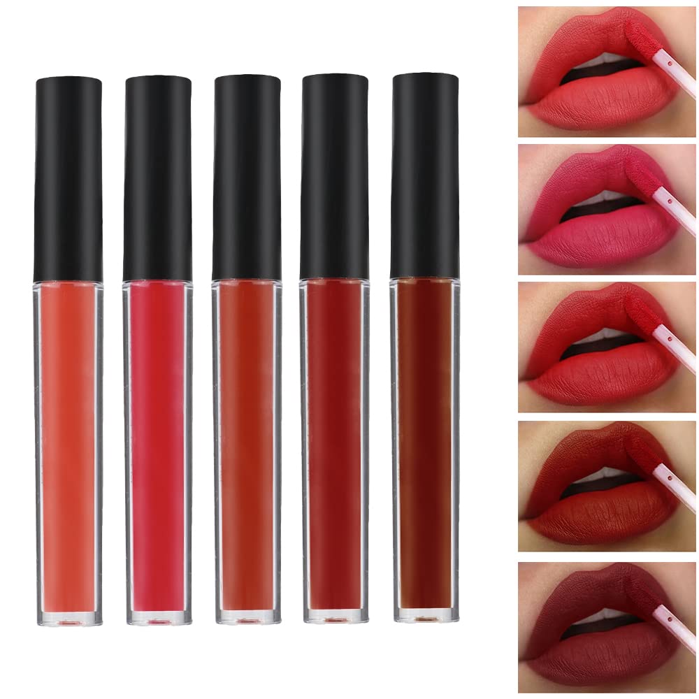 KARUIZI lip gloss set arranged displaying shades for day to night wear