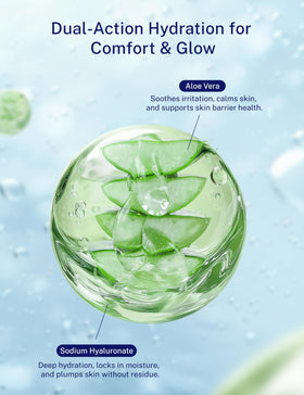 KARUNO gel texture close-up highlighting smooth glide and hydration benefit