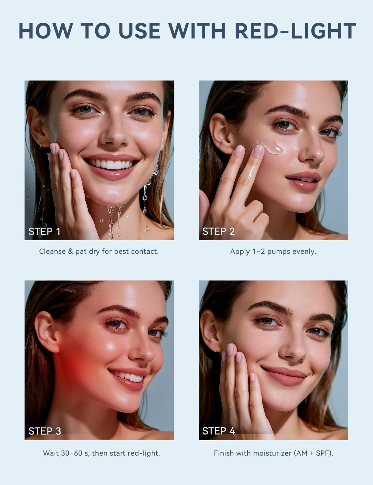 KARUNO serum ingredients label close-up showing key actives