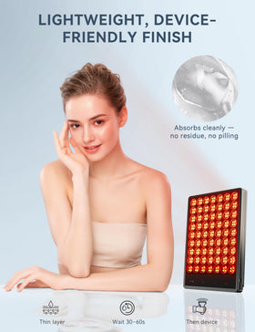 KARUNO serum on hand absorbing quickly to improve device glide