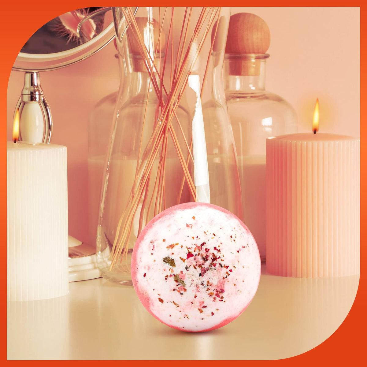 kastu gift box styled on a shelf suggesting ready-to-give spa present