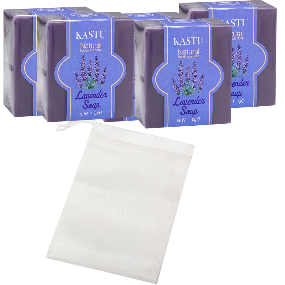 kastu soap held in hand for size comparison and practical scale