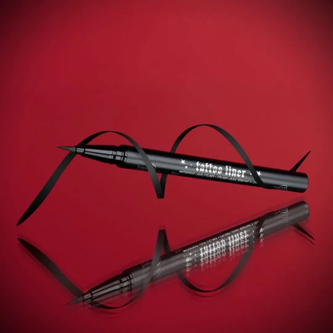 Kat Von D animal-print detail on barrel adds style and easy identification