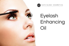 Kate Blanc Cosmetics oil texture pour closeup highlights thick moisturizing feel