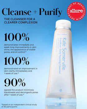 Kate Somerville EradiKate ingredient label close-up highlighting sulfur strength
