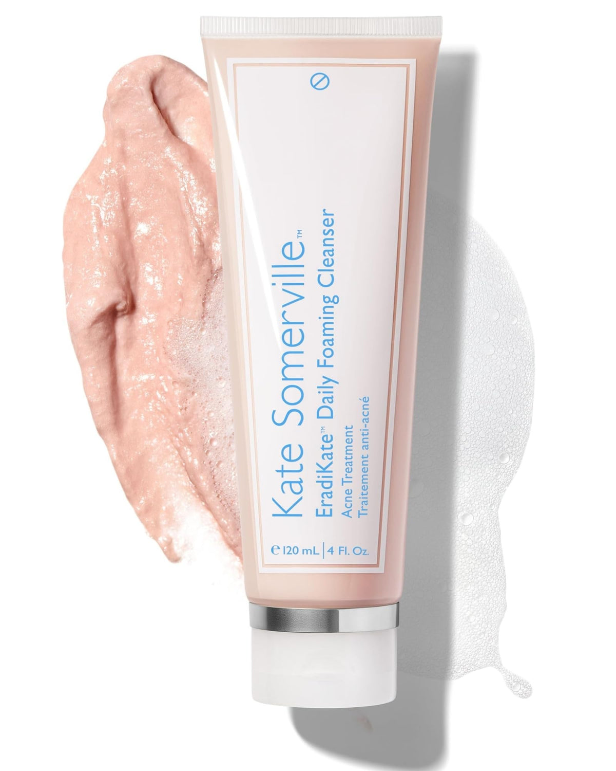 Kate Somerville EradiKate front view showing bottle and label for clear acne care
