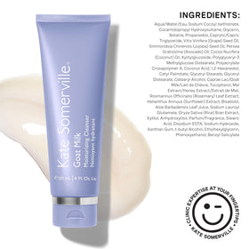 Kate Somerville 4 fl oz size comparison indicating travel-friendly portability