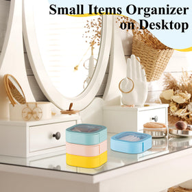 kathfly lifestyle on bathroom counter showing tidy accessories for everyday readiness