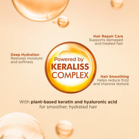 KATIVA bottle label details showing Keraliss Complex and ingredient focus