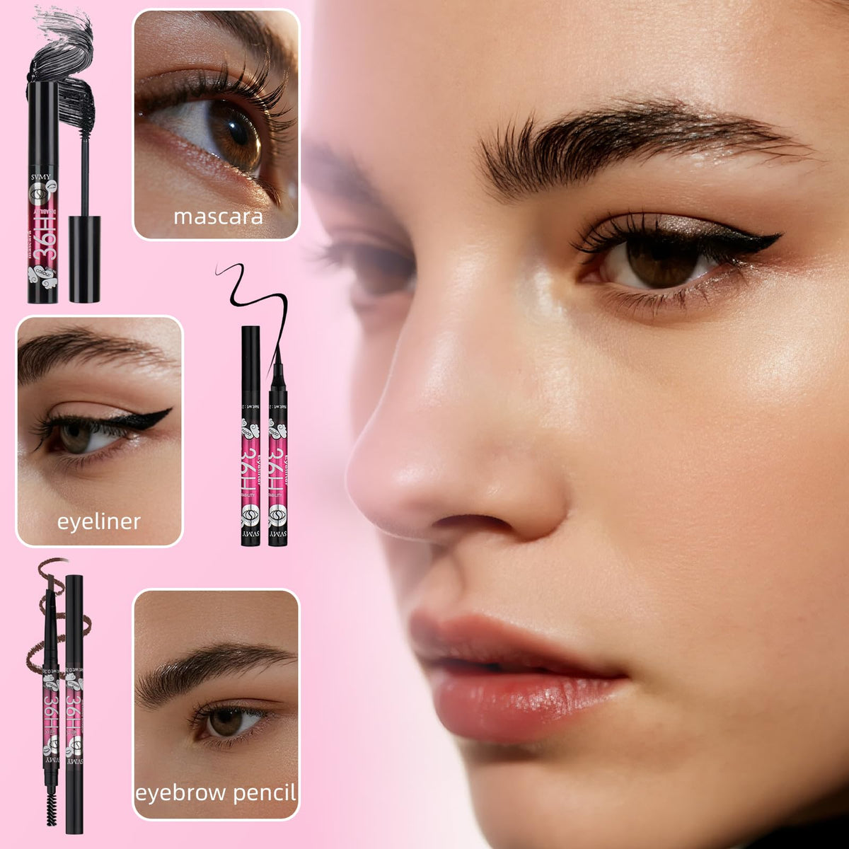 KAVCENT makeup applied on model demonstrating natural day look