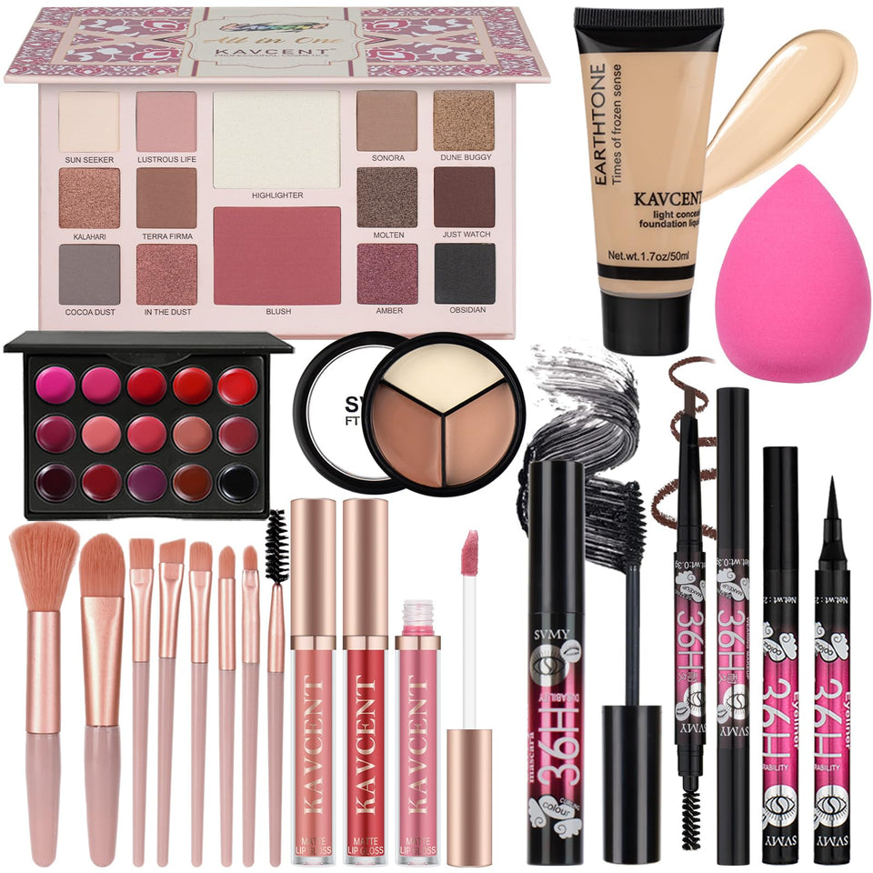 KAVCENT front packaging showing full kit, ideal gift-ready presentation