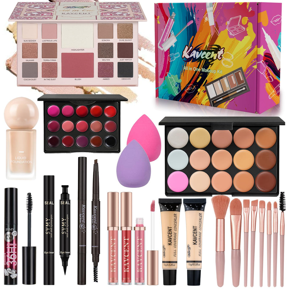 KAVCENT front packed kit showing complete contents for quick routines