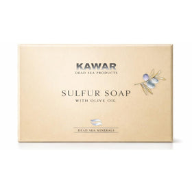 KAWAR close-up texture of soap showing olive oil nourishment