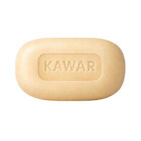 KAWAR soap lather in hand demonstrating deep cleansing