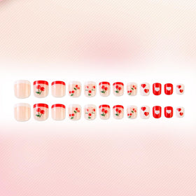 Kawyehu nails in hand scale display illustrating child-sized fit and comfortable look