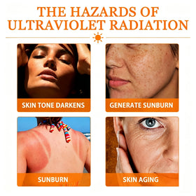 KAXIMIGEFU label and ingredients emphasizing oxybenzone-free formulation for sensitive skin