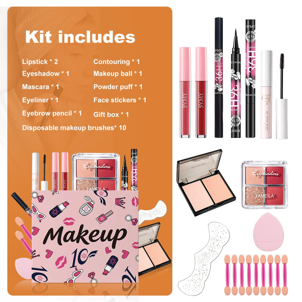 kcsciv eyeshadow palette open with seasonal shades for versatile looks