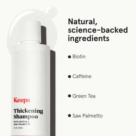keeps shampoo in use under shower showing scalp massage and volume benefit