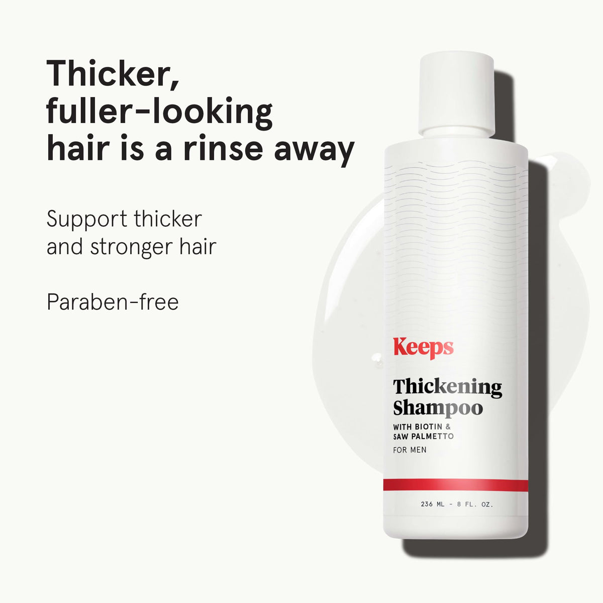 keeps label close-up displaying ingredient highlights for informed shoppers