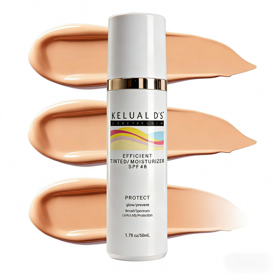 KELUAL DS front packaging showing tube and SPF 46 protection benefit