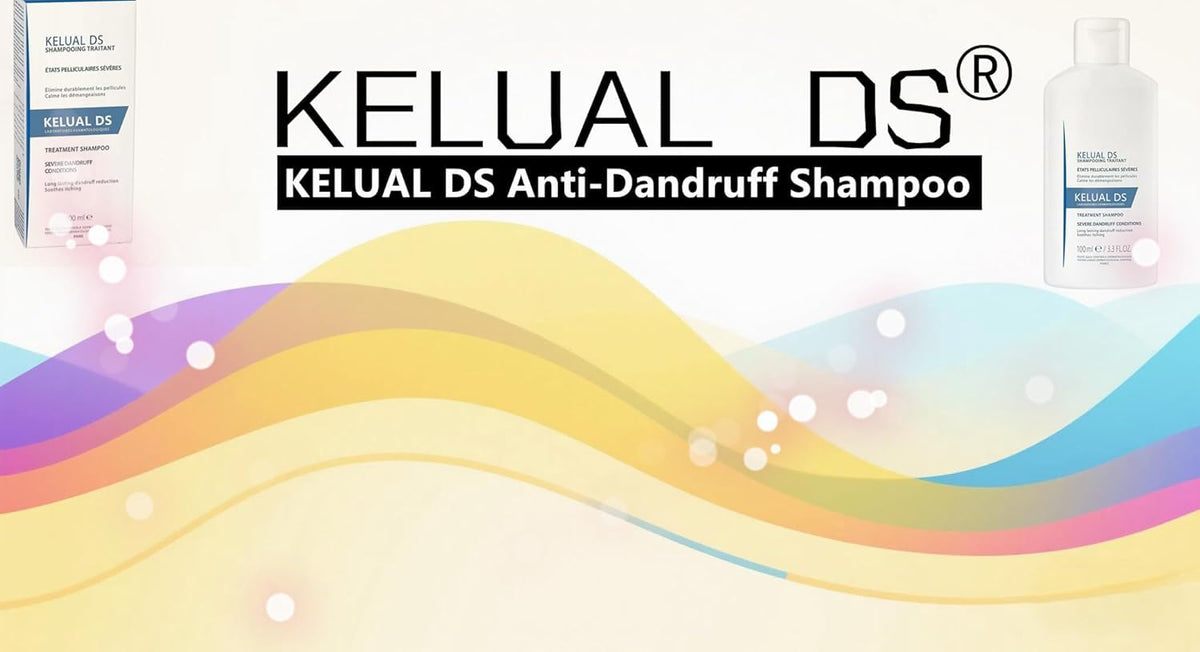 KELUAL DS displayed on bathroom shelf suggesting routine use and convenience