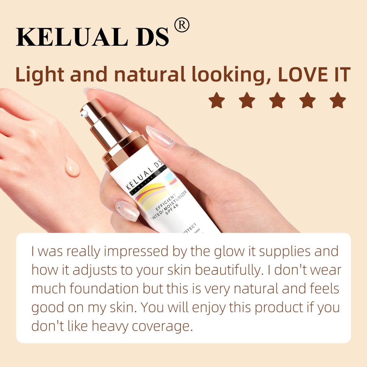 KELUAL DS open cap and nozzle for easy controlled application