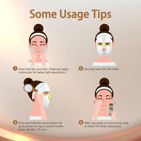 Kelyoo on a bathroom vanity with skincare, suggesting at-home routine integration