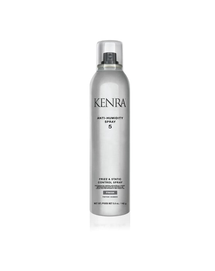 Kenra anti-humidity spray 5 front packaging showing product benefit