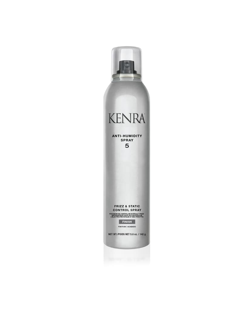 Kenra anti-humidity spray 5 front packaging showing product benefit