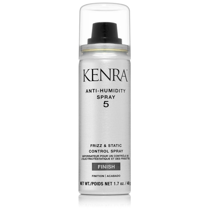 Kenra Anti-Humidity Spray front packaging shows product and benefit of humidity resistance