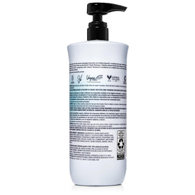 Kenra Clarify Shampoo in shower use showing effective buildup removal during wash