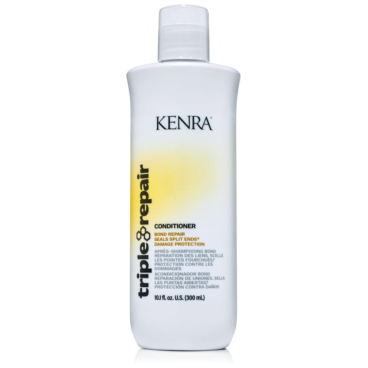 Kenra conditioner creamy texture showing smoothing action