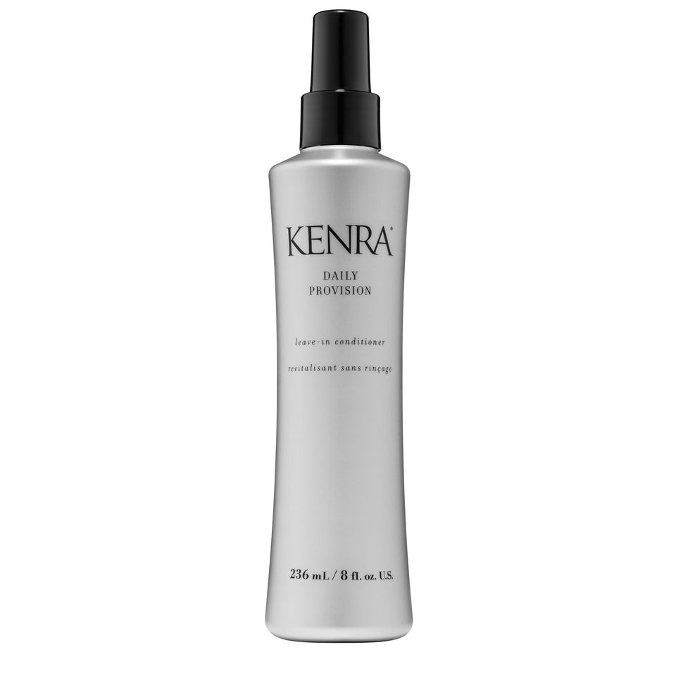 Kenra daily provision front bottle showing label and spray benefit