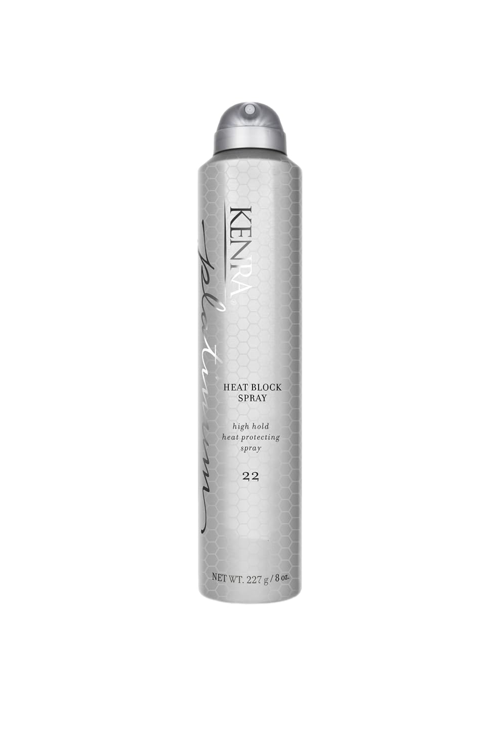 Kenra front packaging 8 oz shows product and benefits for protection