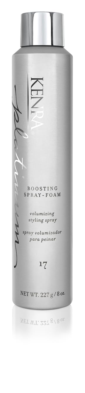 Kenra front packaging showing product and benefits for salon-quality volume