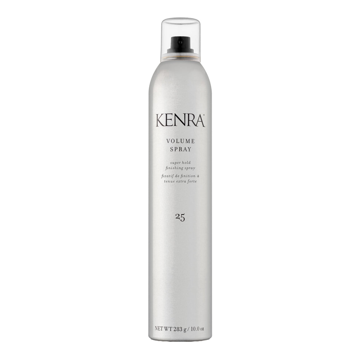Kenra front packaging showing brand and fast-dry volumizing benefit