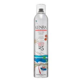Kenra front packaging showing Coastal Breeze 10 oz spray and brand benefit
