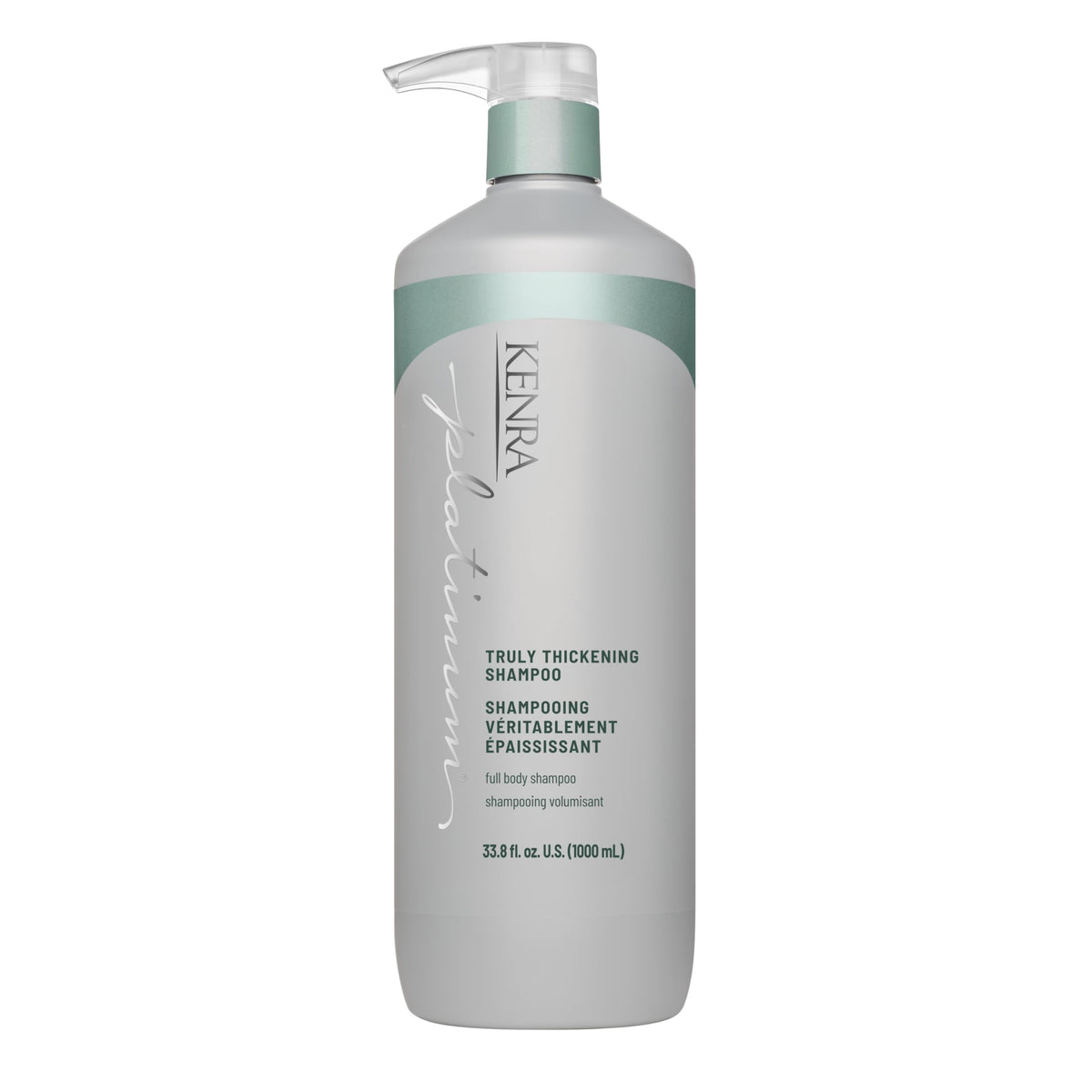 Kenra front packaging shows product and volumizing benefit