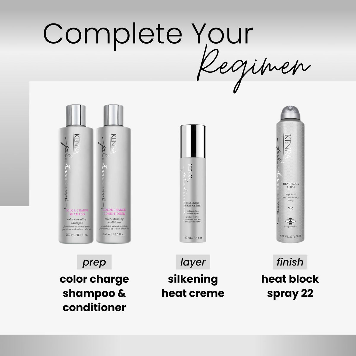 Kenra in use by stylist during blowout for smooth tool release