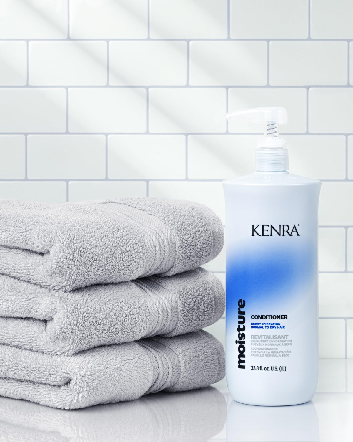 Kenra cream texture close-up revealing creamy slip to ease detangling