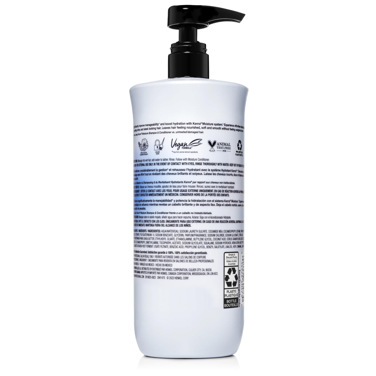 Kenra moisture shampoo cactus flower extract ingredient supporting hydration