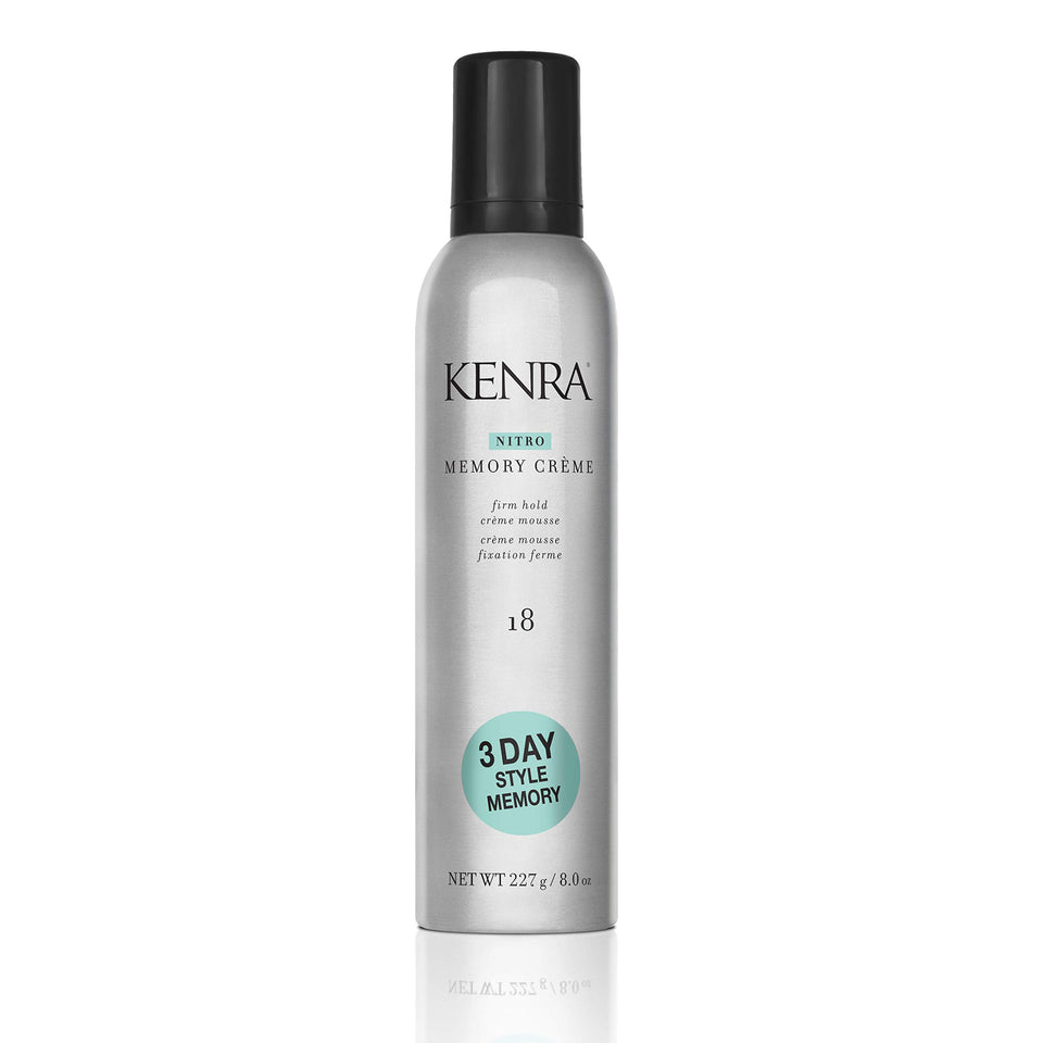 Kenra Nitro Memory Crème front packaging shows product and brand benefits