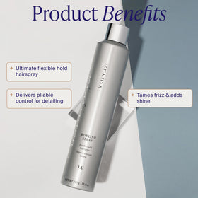Kenra nozzle closeup highlighting spray atomizer for even application and fast drying