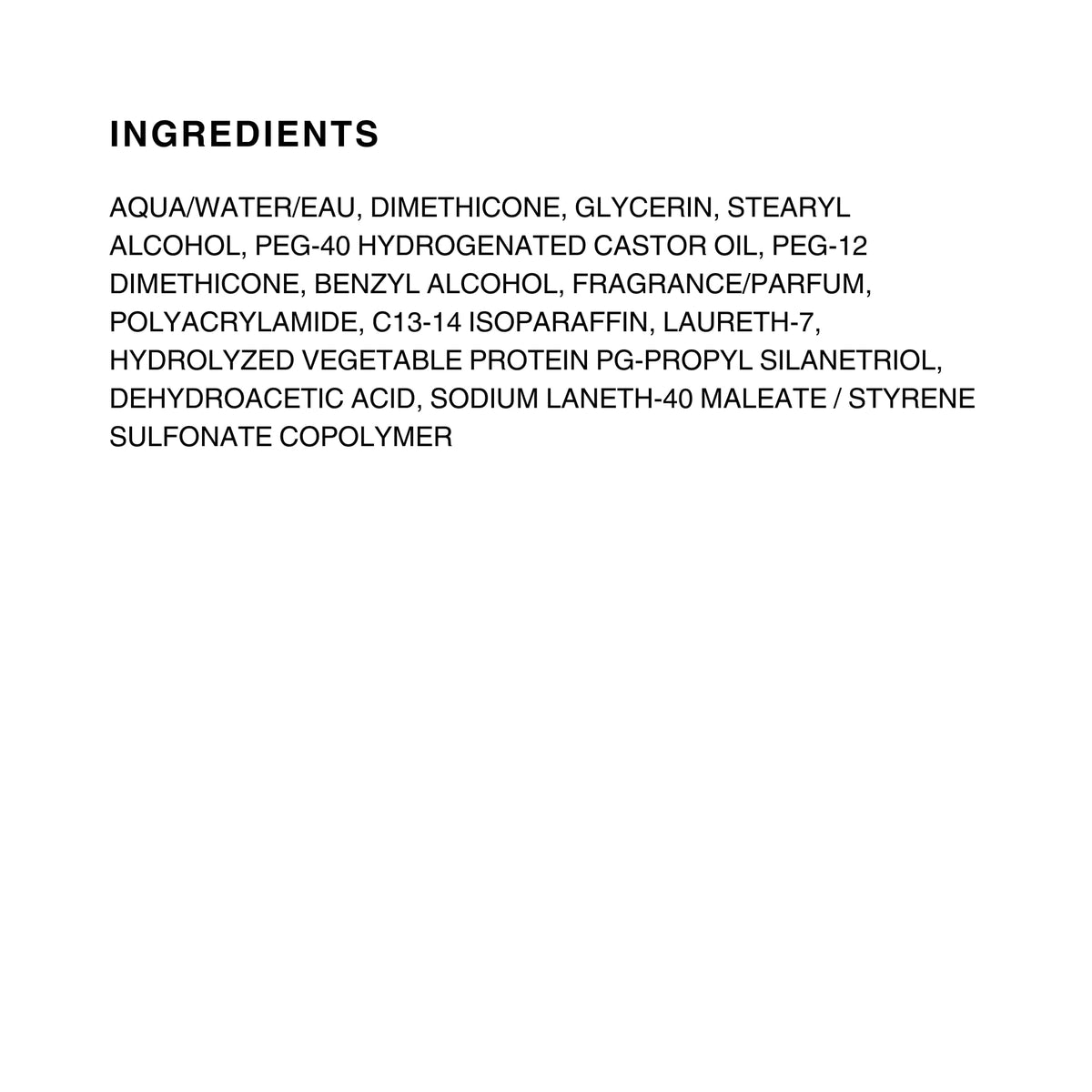 Kenra label close-up highlighting 450°F heat protection claim and product benefits