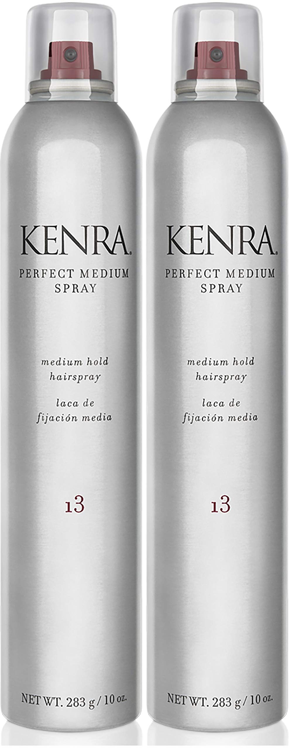 Kenra bottle front packaging shows product and benefits