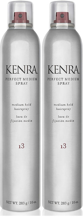 Kenra bottle front packaging shows product and benefits