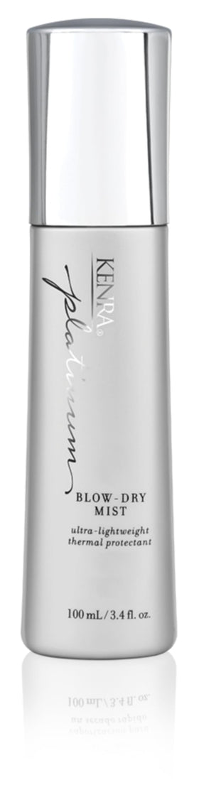 Kenra bottle front packaging showing sleek label and professional benefit
