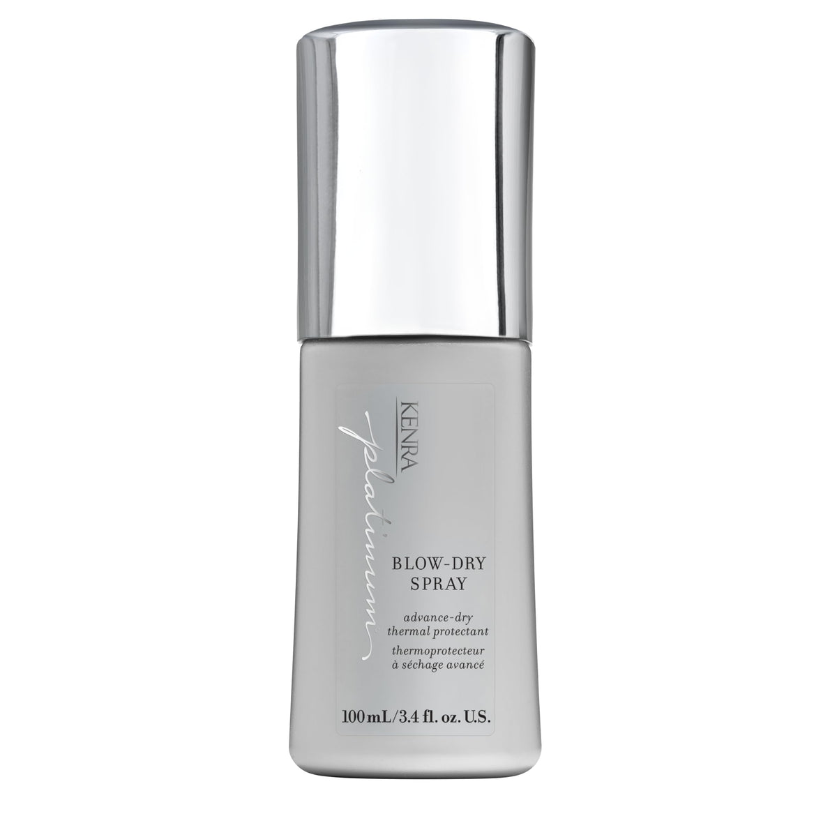 Kenra front packaging showing product benefits and compact travel size
