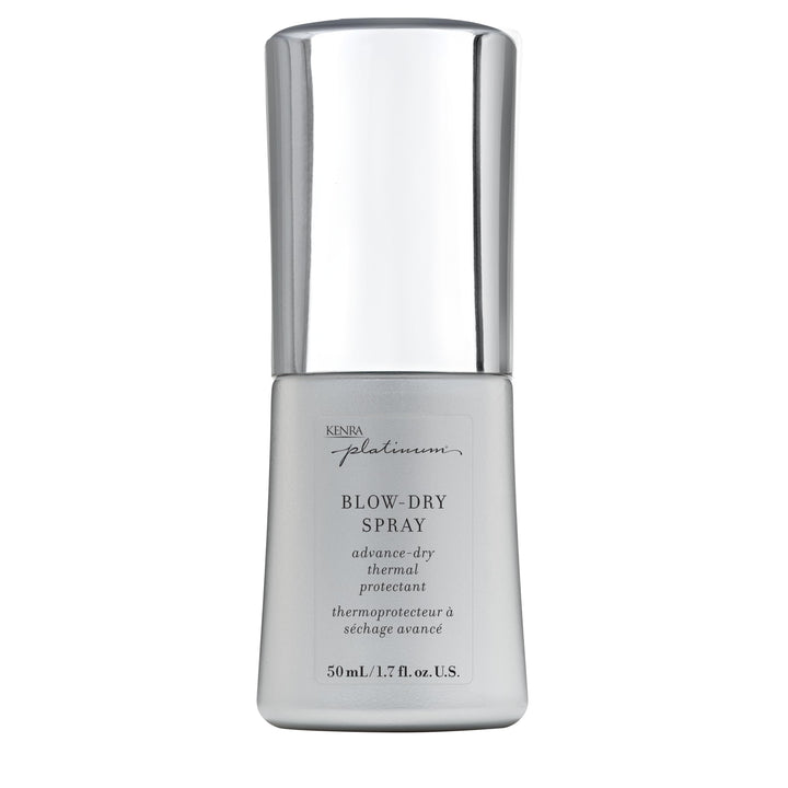 Kenra bottle front packaging showing label and travel size benefit